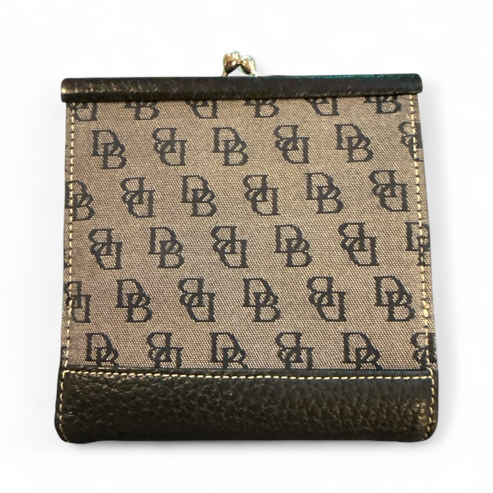 Dooney & Bourke Black and Gray Wallet - Picture 2 of 4